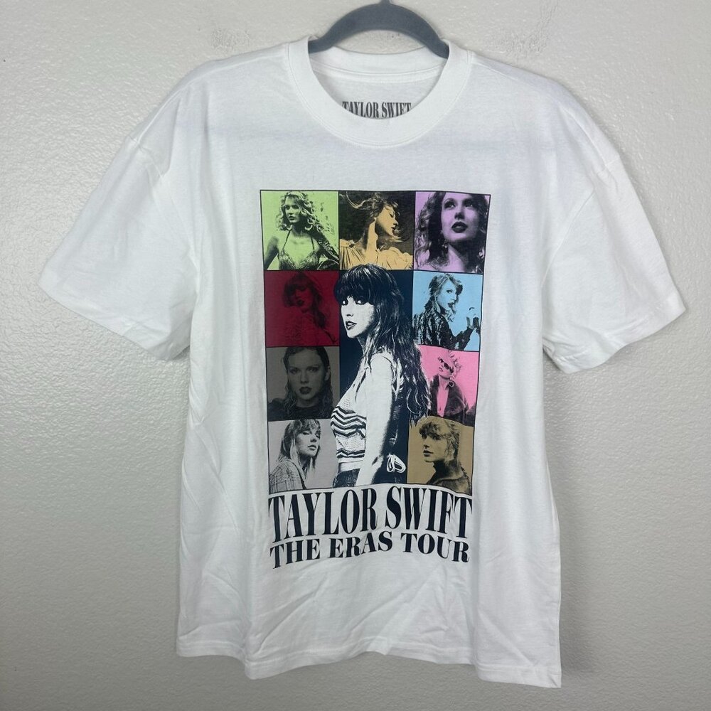 Taylor Swift Eras Tour Official Merch White Oversized Tee S Swifties Concert